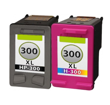 Inktcartridges HP nr.300 XL set (huismerk)