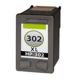 Inktcartridge HP nr.302 XL (F6U68AE) zwart (huismerk)