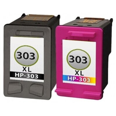 Inktcartridges HP nr.303 XL set (huismerk)