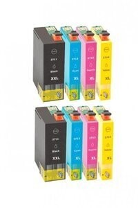 Inktcartridges Epson 27 XL Voordeelpakket 10 stuks (huismerk)