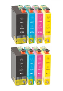 Inktcartridges Epson T-1301 Voordeelpakket 10 stuks (huismerk)