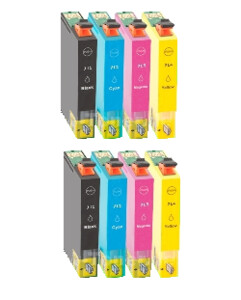 Inktcartridges Epson T-711 Voordeelpakket 10 stuks (huismerk)