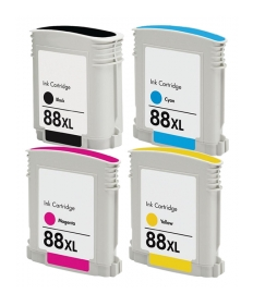 Inktcartridges HP nr.88 XL set (huismerk)