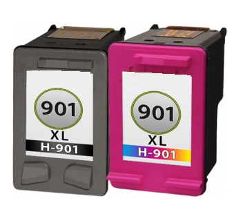 Inktcartridges HP nr.901 XL set (huismerk)