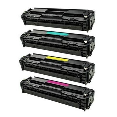 Toner HP Voordeelset HP 410X 1x zwart + 3 x kleur (huismerk)