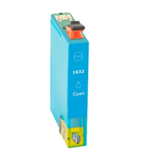 Inktcartridge Epson T-1632 (16XL) cyan (huismerk)