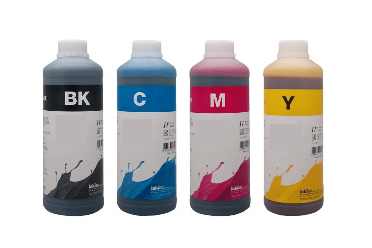 Bulk inkt geschikt voor de HP Zwart + Kleur
