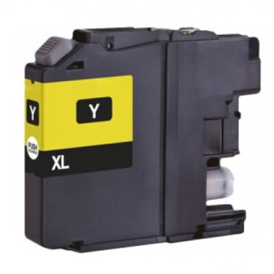 Inktcartridge Brother LC-422 yellow (huismerk)