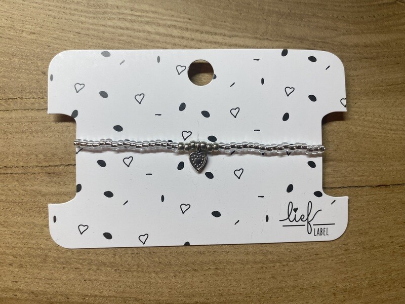 Armbandje - lief label