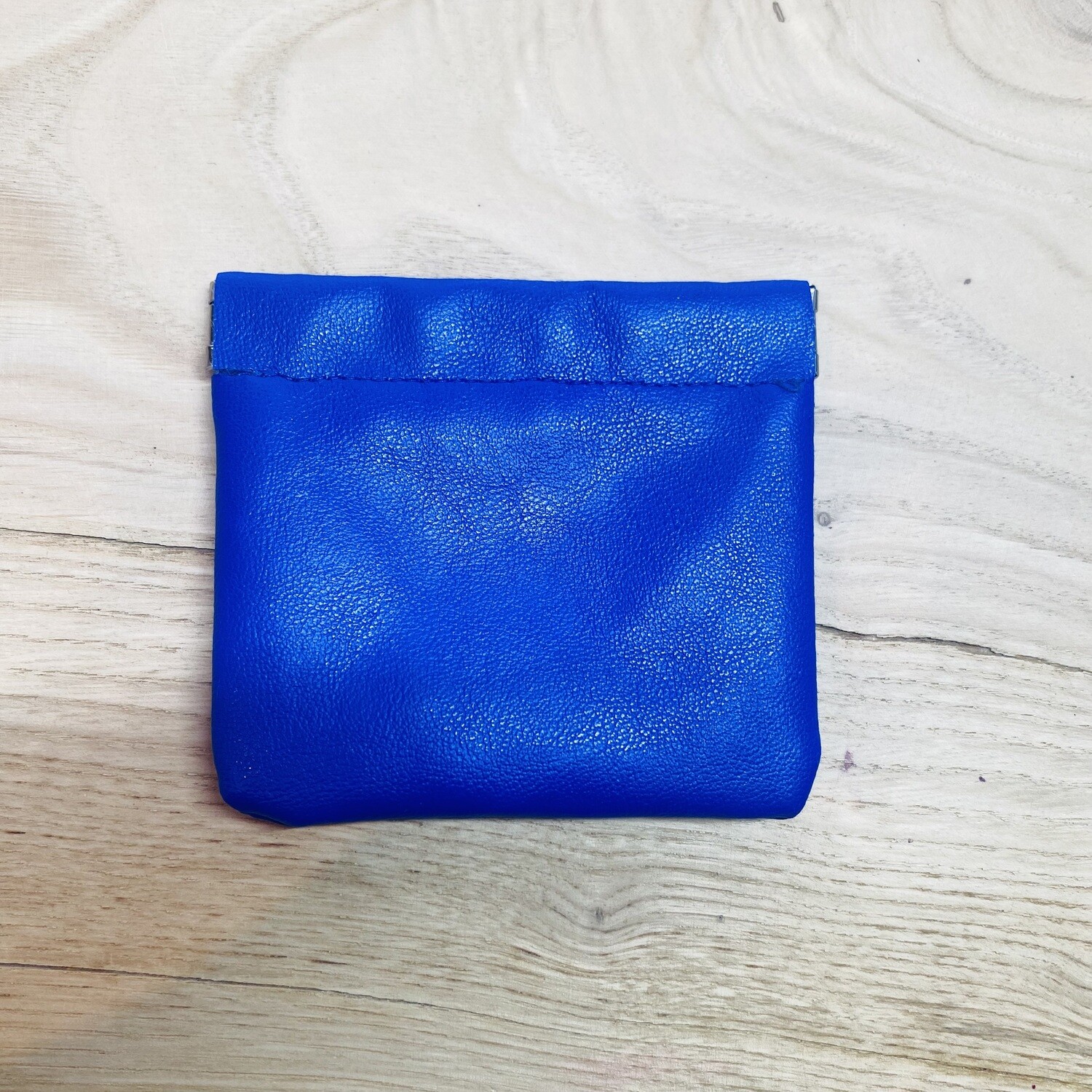 Knijp portefeuilles, Kleur: Felblauw