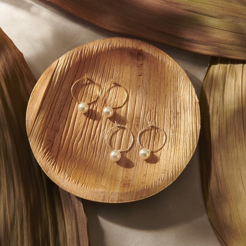 Biba - hangers met parel