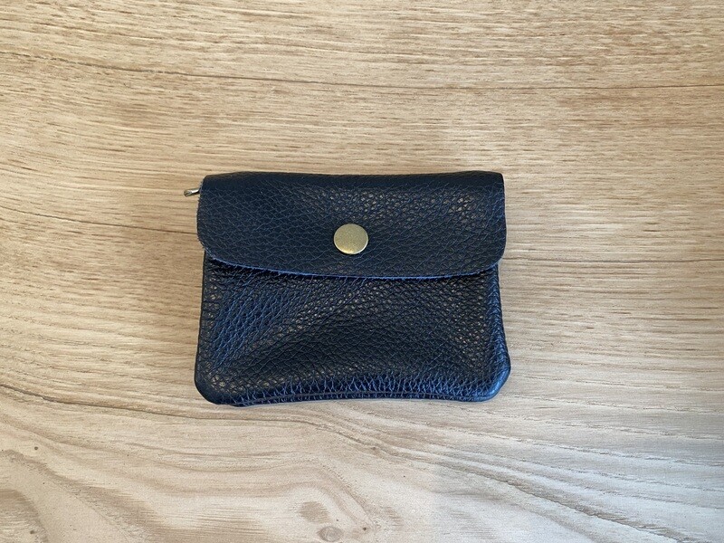 Portefeuille mini - leder