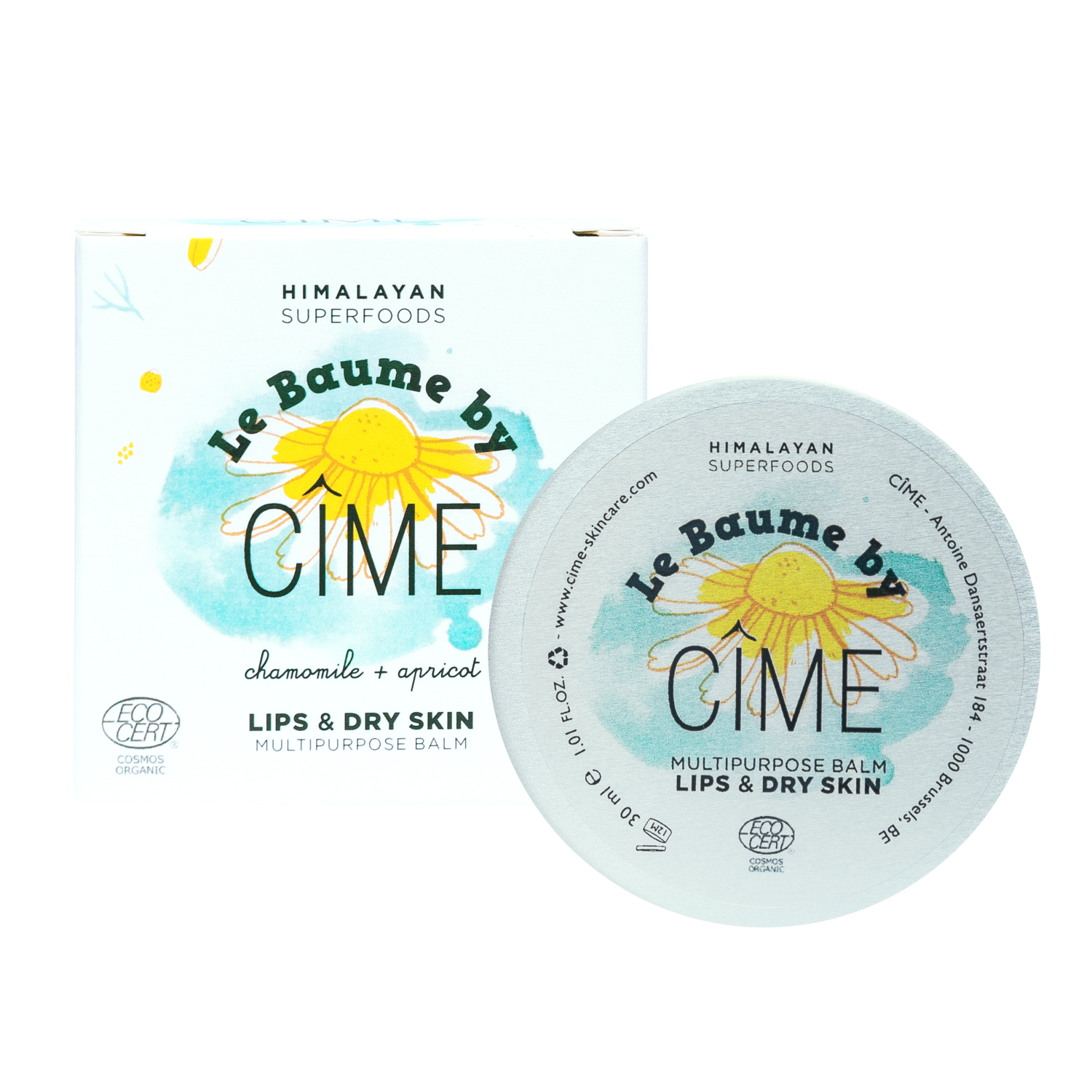 Cîme - Le Baume by CÎME | Balsem voor lippen & droge huid