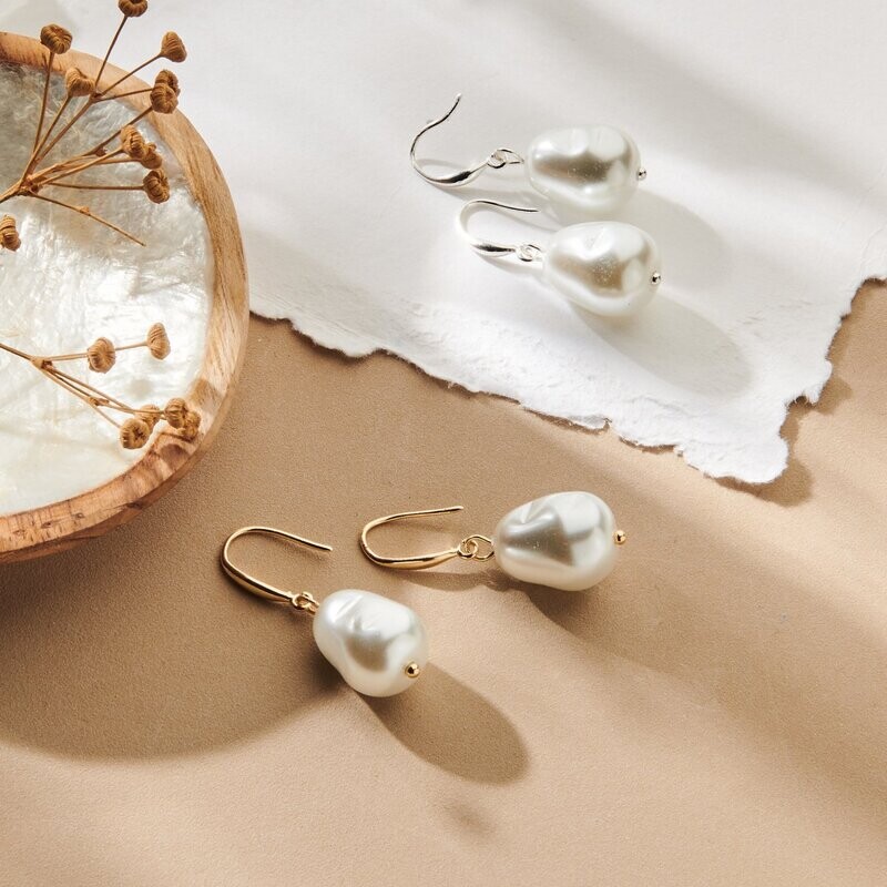 Biba - hangers met parel