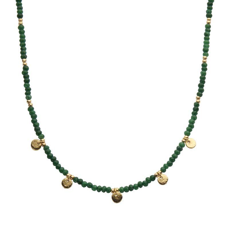 Biba - ketting, Kies je kleur: Groen