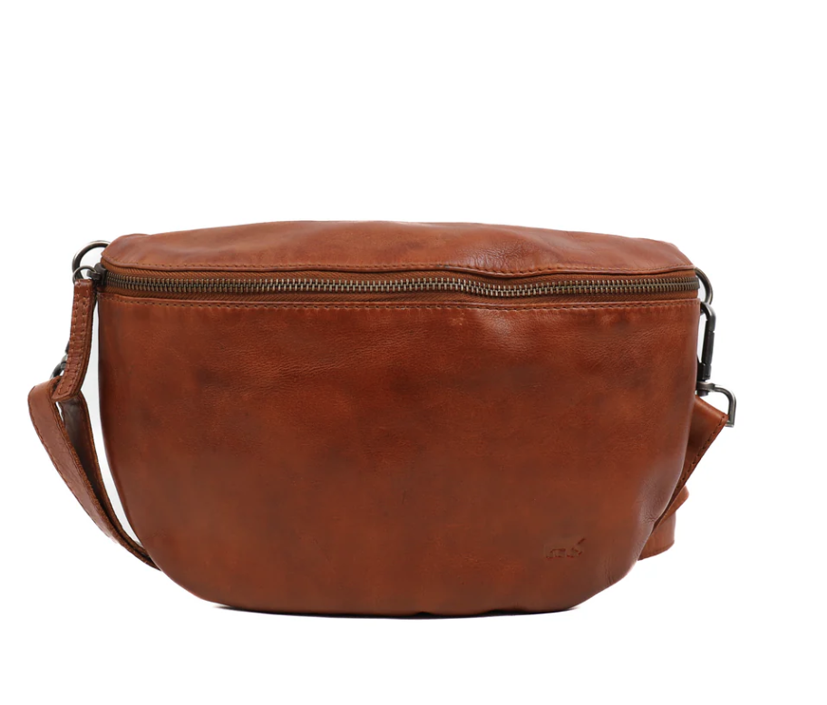 Bear Design - Crossbody/heuptas - Maiky, Kies je kleur:: Cognac