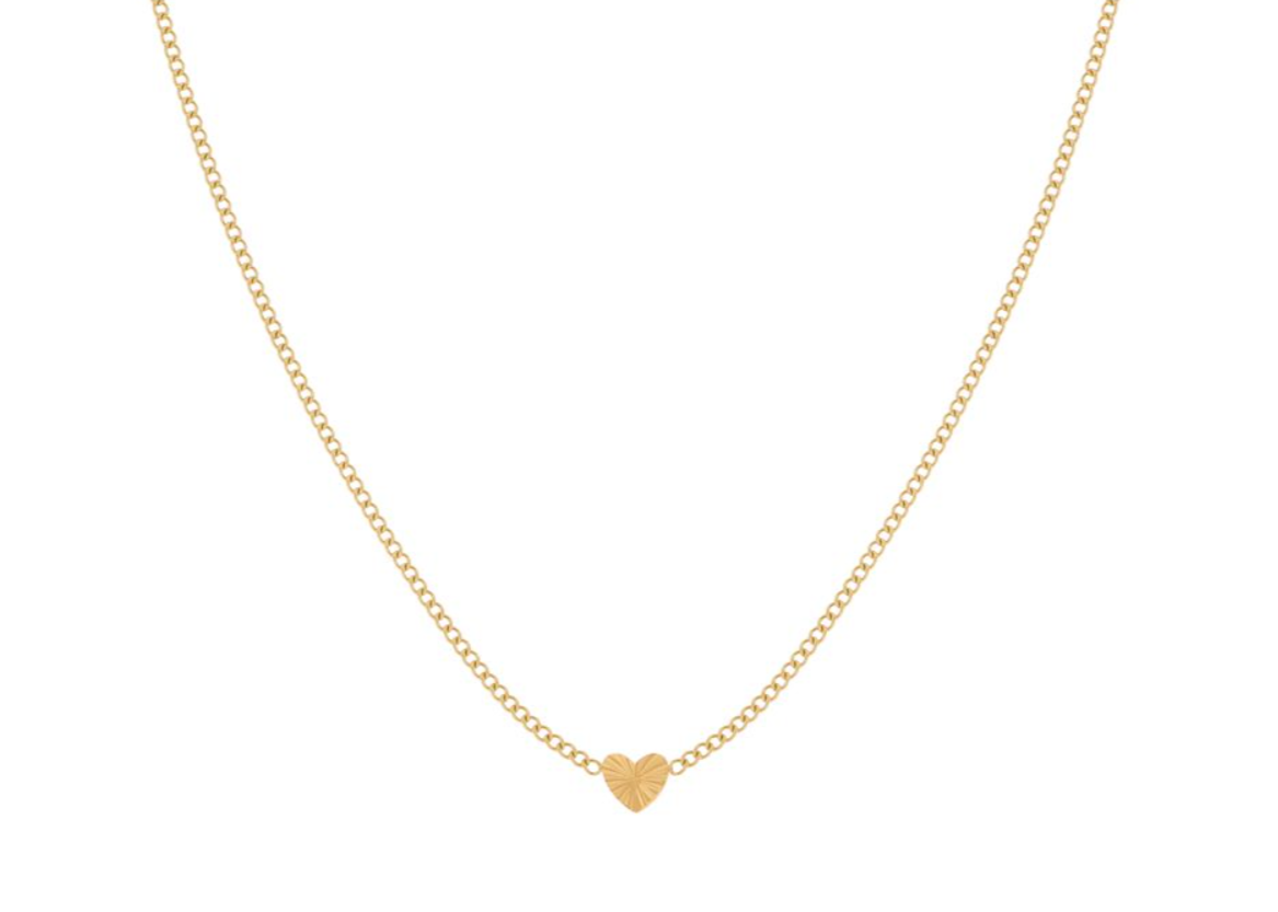 Essentialistics Kids - ketting hartje, Welke leeftijd: Kids, Kies je kleur: Goud