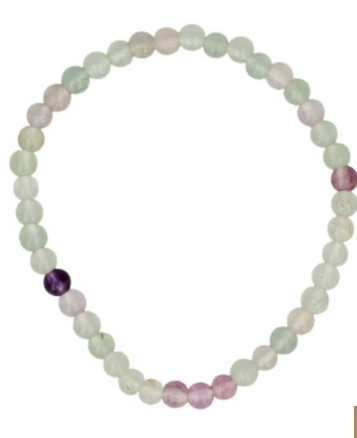Armband - Fluoriet (4mm)