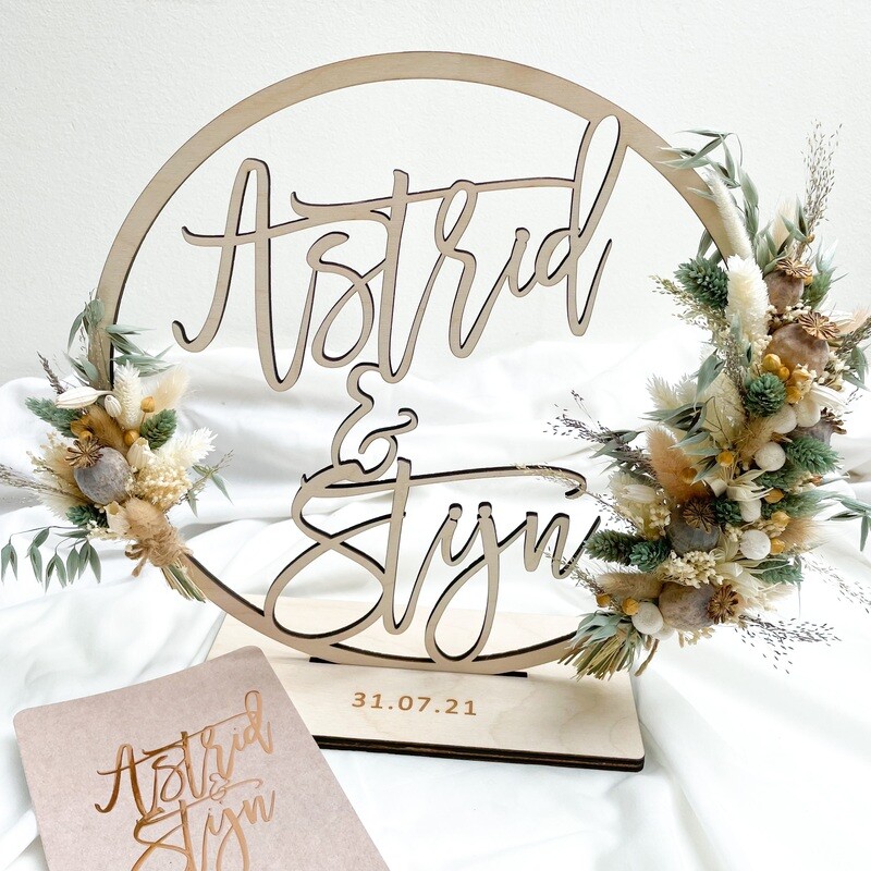 Flowerhoop 'huwelijk'