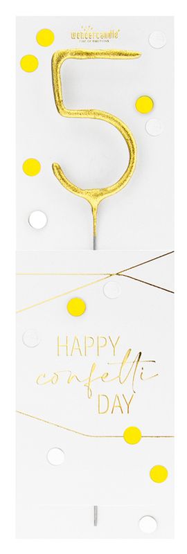 Wondercandle - 5 - goud Wondercandle - 5 - goud