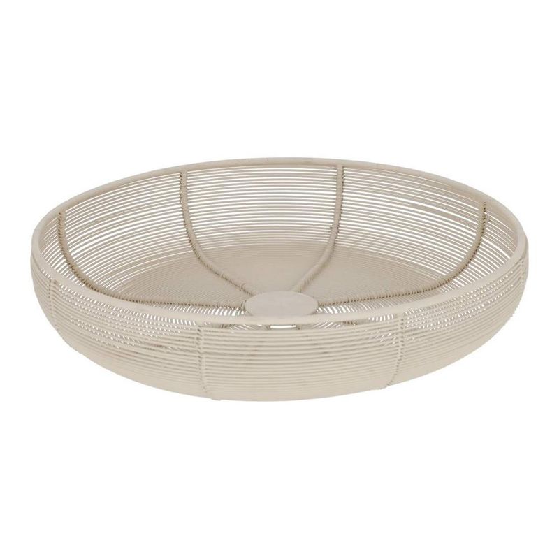 Draadmand - gebroken wit