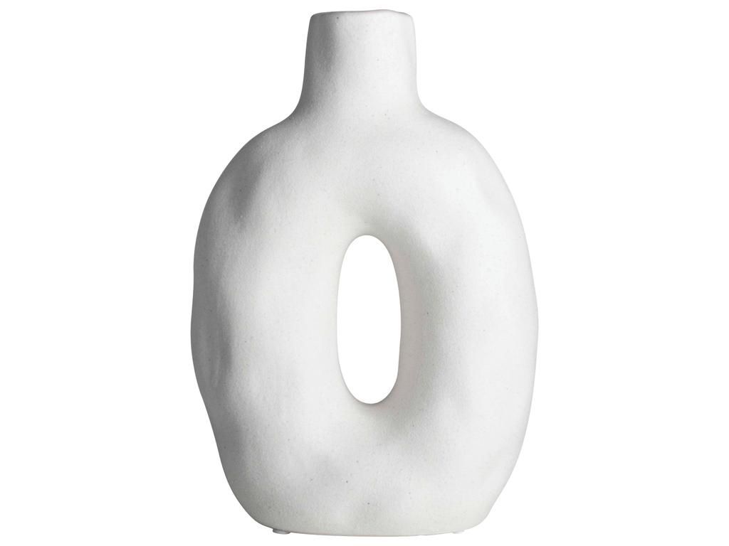 Vaas - rond - wit