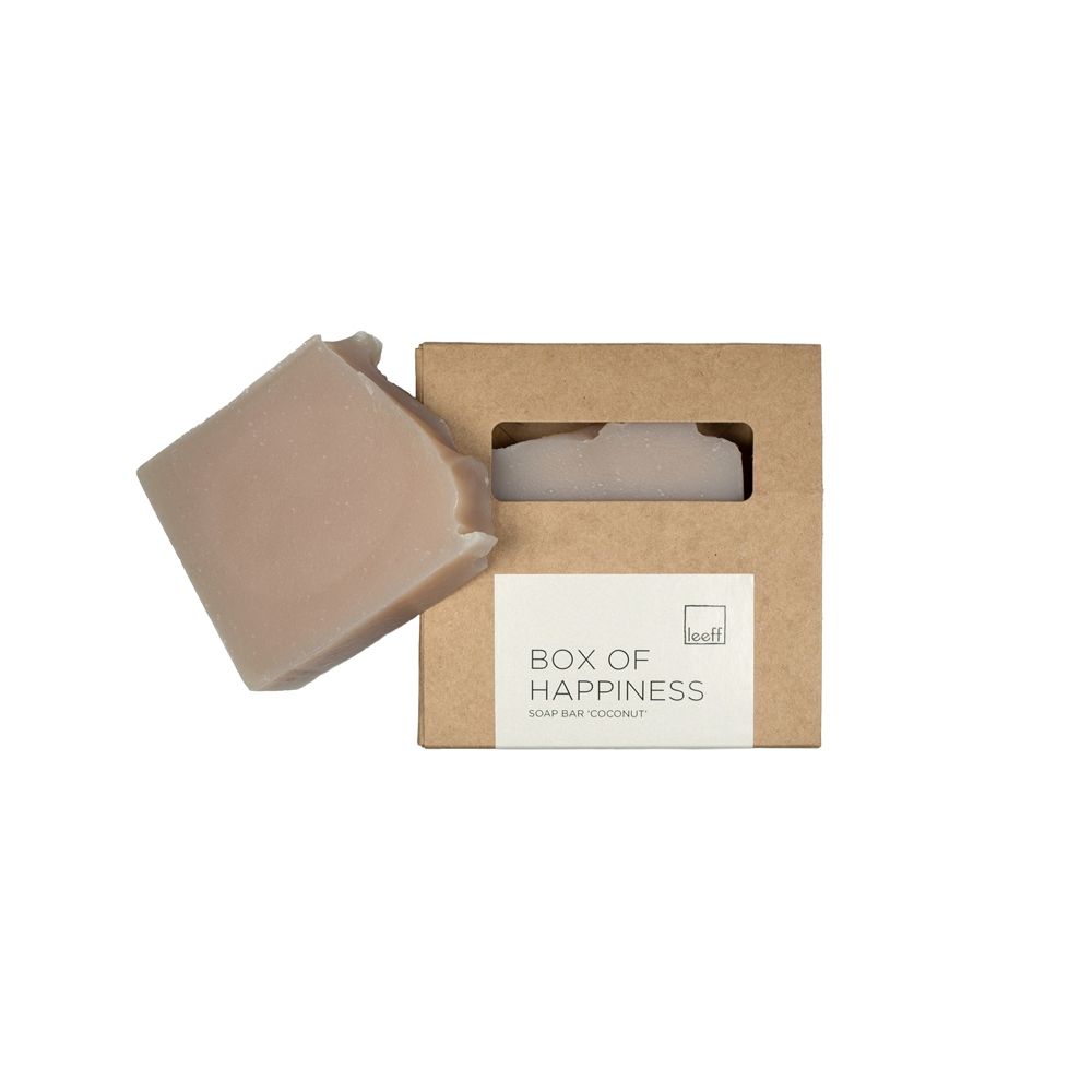 Soap bar coconut - Box of happiness