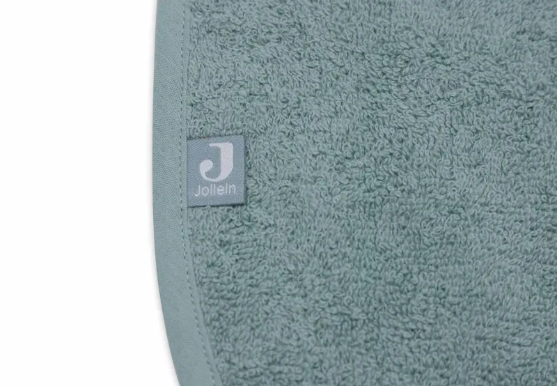 Slab badstof - sea green