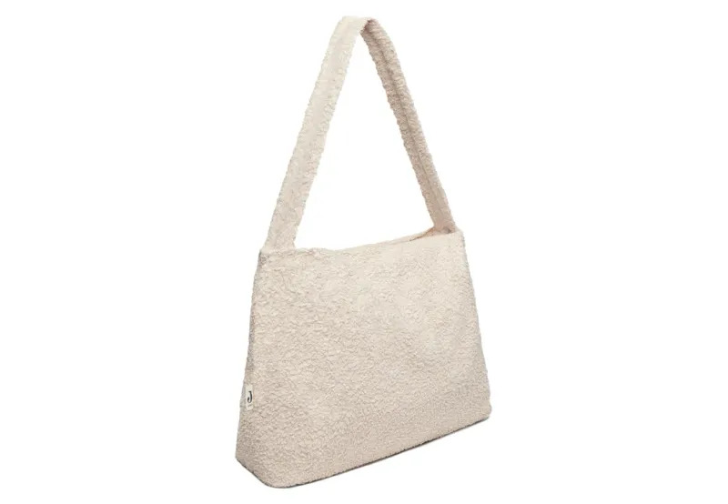 Luiertas shopper - bouclé - naturel