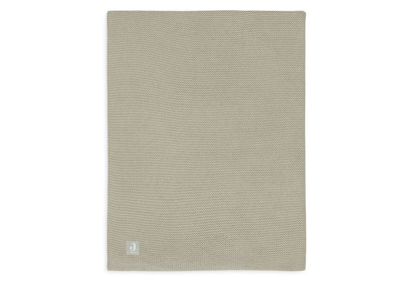 Wiegdeken - gebreid - olive green