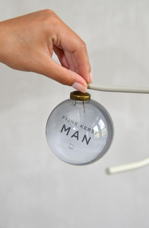 Kerstbal - Fijne Kerst MAN