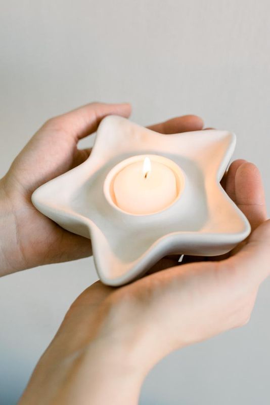 Theelichthouder - ster