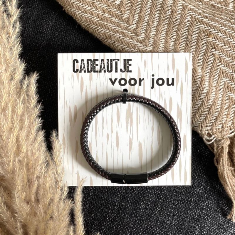Heren armband - cadeautje voor jou