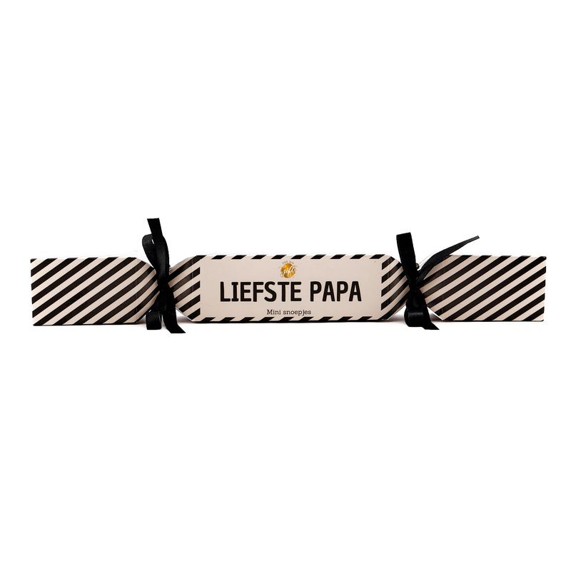 Snoeprol - liefste papa - zwart