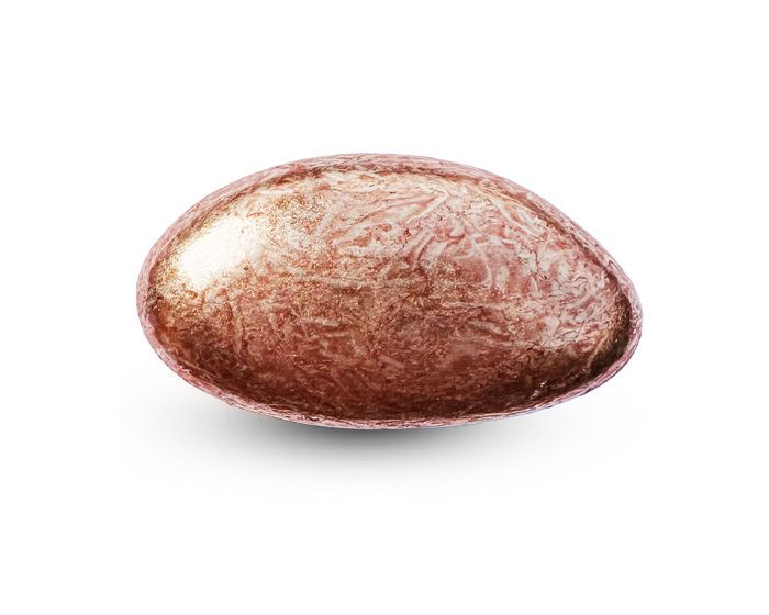 Suikerbonen - rosé goud metallic 55% - Papa Chocolat