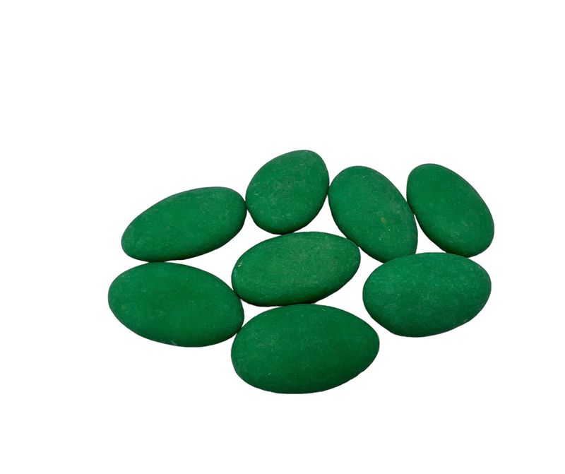 Suikerbonen - grasgroen mat 55% - Papa Chocolat