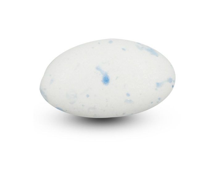 Suikerbonen - atlantic blauw marmer mat 55% - Papa Chocolat