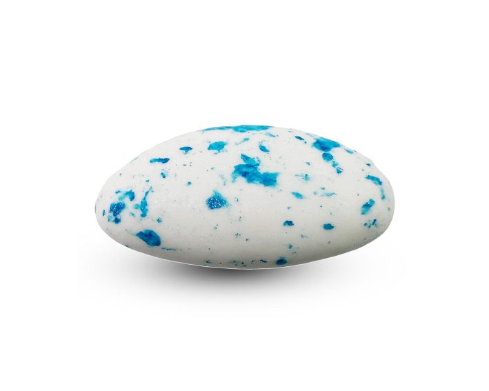 Suikerbonen - blauw/zilver mat 55% - Papa Chocolat Suikerbonen - blauw/zilver mat 55% - Papa Chocolat