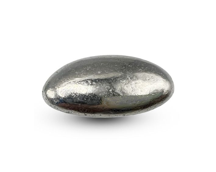 Suikerbonen - zilver metallic 55% - Papa Chocolat