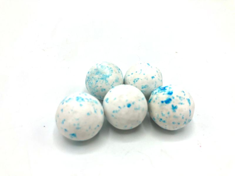 Pralinébollen - blauw wit marmer - Papa Chocolat