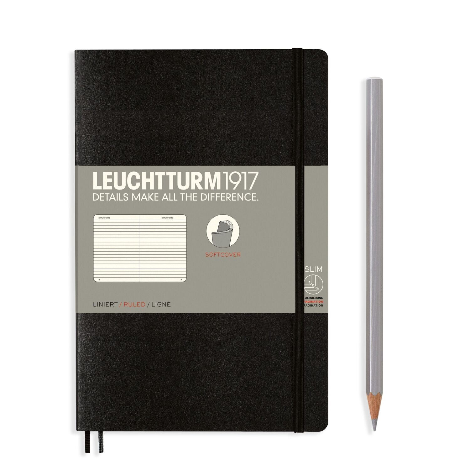 Leuchtturm 1917 Notebooks Softcover Paperback (B6+)