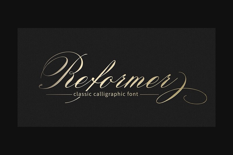 Reformer Script Typeface