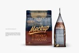 Glossy Coffee Bag Mockup