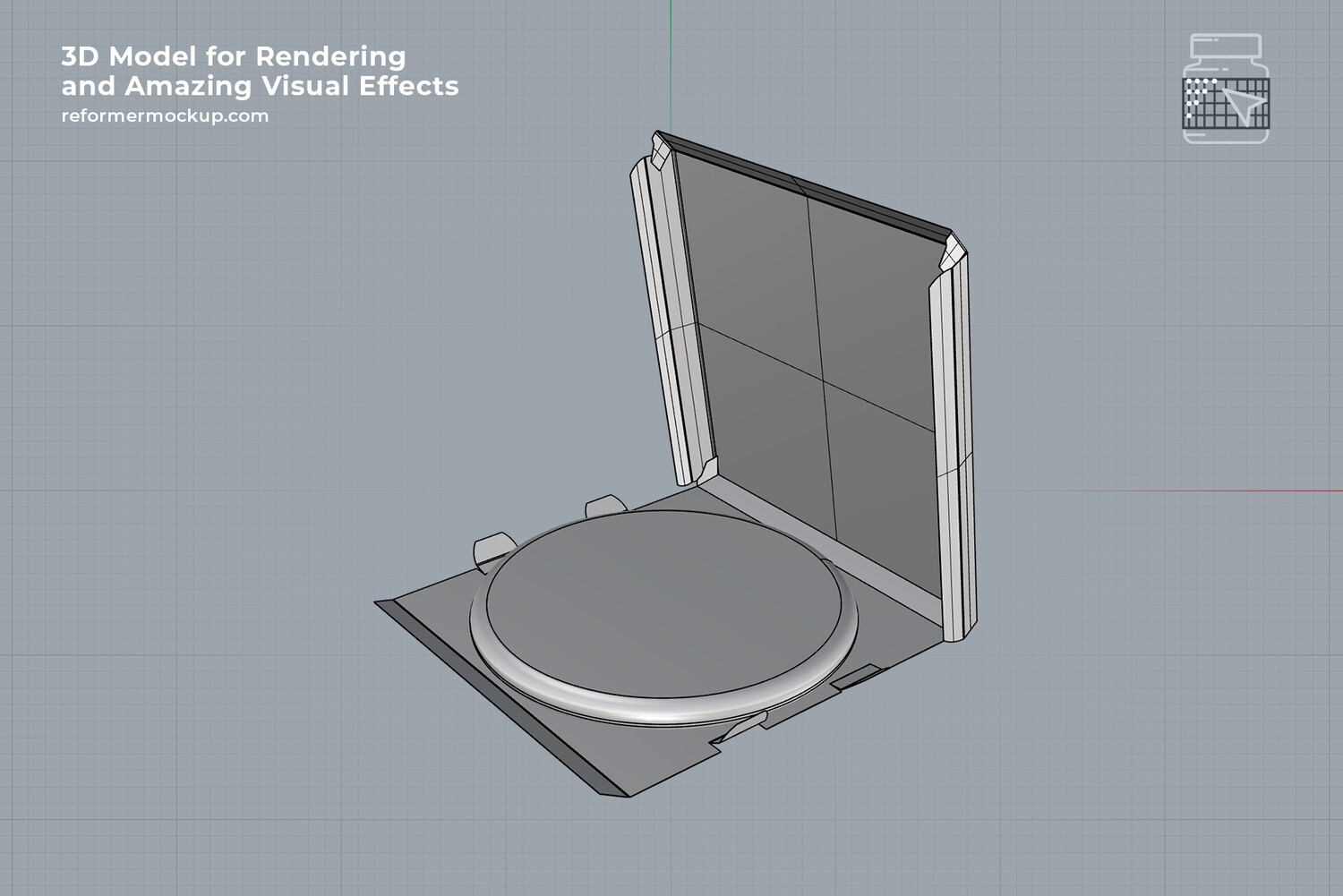 Pie Box 3d Model