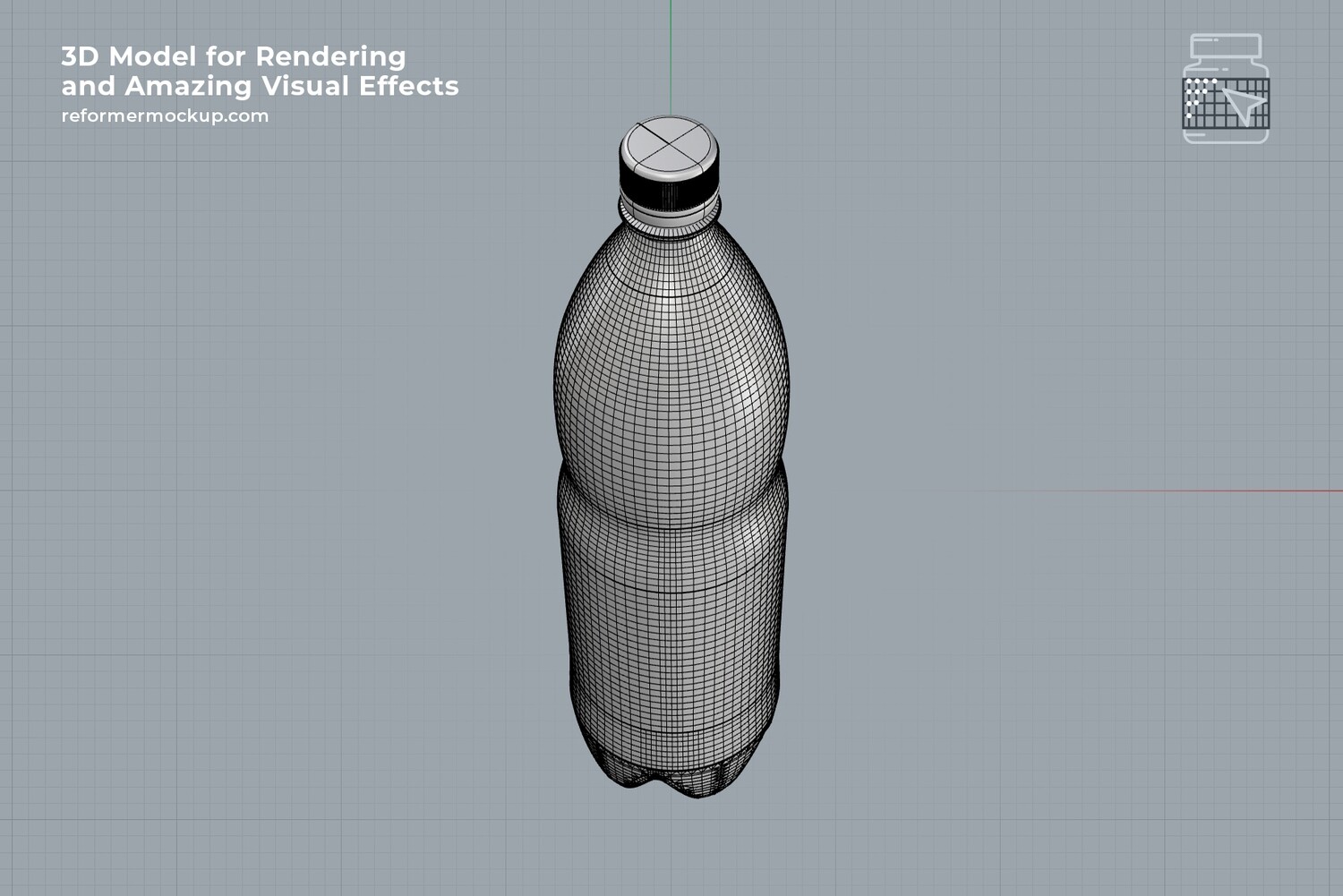 Plastic Bottle 3d Model