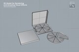 Pizza Box 3d Model