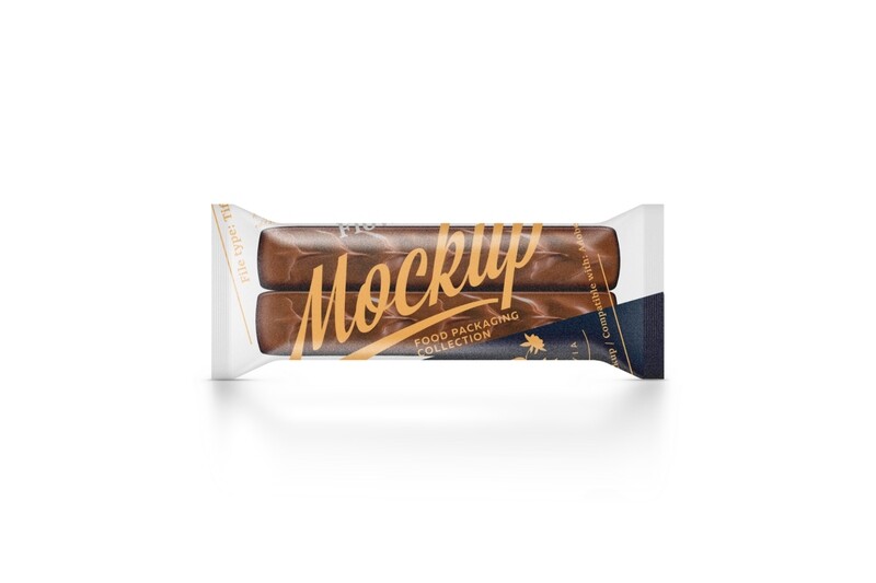 Transparent Snack Bar Mockup
