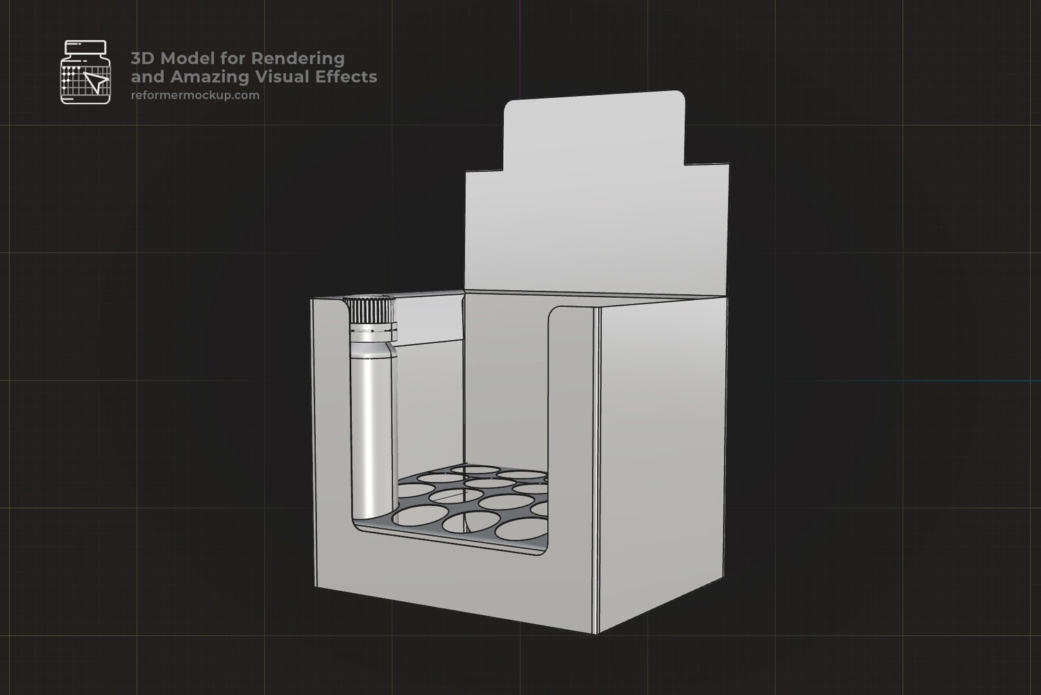 Box 3D Model Box 3D Model