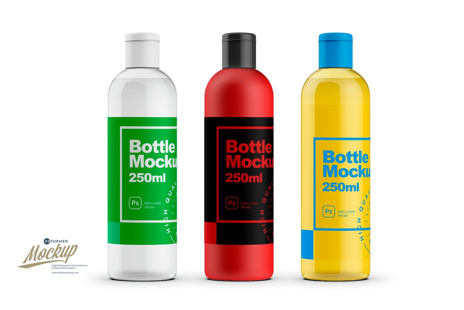 Bottle Mockup 250ml