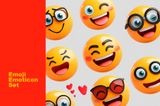 Emoji Emoticon Set | Transparent PNG